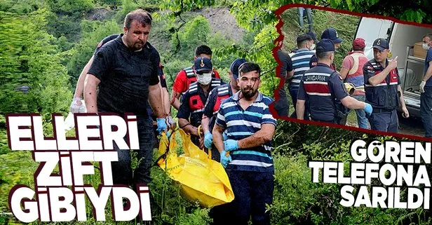Ormanlık alanda erkek cesedi bulundu