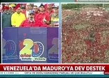 Venezuela'da Maduro'ya dev destek