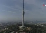 Yayına başlanan Çamlıca Kulesi'nin son hali havadan görüntülendi! İstanbul'un simgelerinden biri olacak