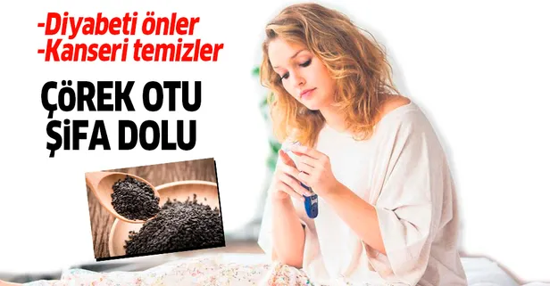 Çörek otu şifa dolu
