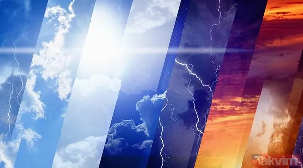 Meteoroloji'den son dakika hava durumu tahminleri
