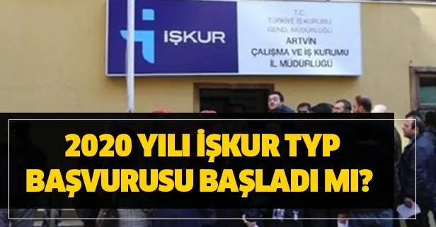 Yoğun ilgi! 2020 İŞKUR TYP başvurusu başladı mı?