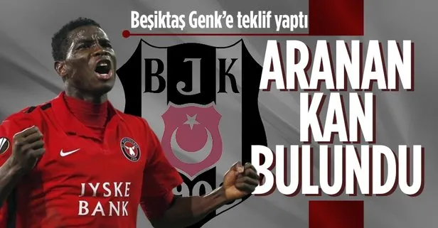 Golcüsünü arayan Beşiktaş’tan Paul Onuachu hamlesi: Yönetim Genk’e resmi teklifi yaptı sıra cevapta