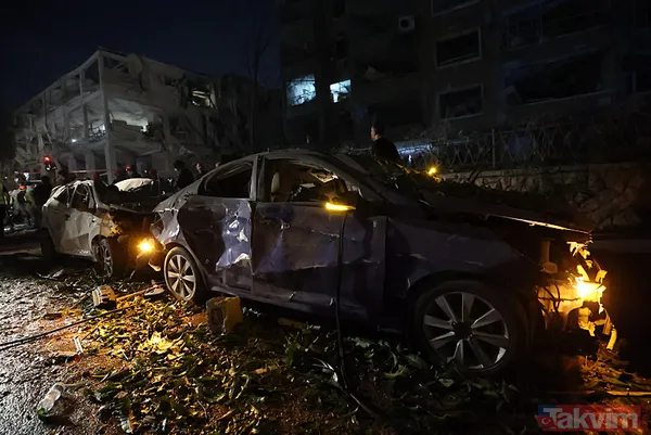 İran'dan İsrail'e misilleme! Füzeler yağdı binalar yıkıldı | İşte yıkımdan kareler - 49