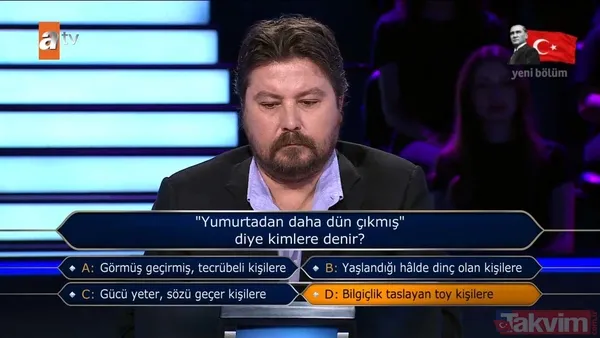 Kim Milyoner Olmak İster'de Kadir İnanır sorusu yarışmacının sonu oldu! Yeşilçam'ın o filmini bilemedi sosyal medyada gündem oldu - 40