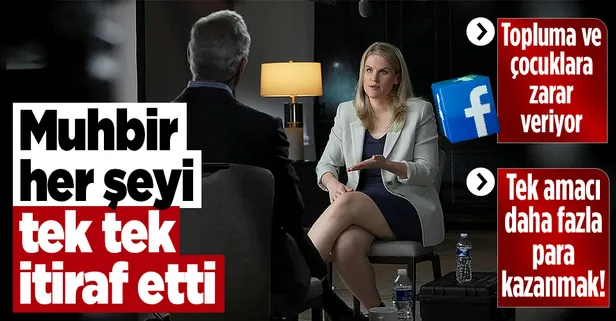 Facebook muhbiri her şeyi itiraf etti: Topluma ve çocuklara zarar veriyor