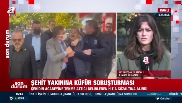 Şehit ağabeyine yapılan alçaklıkta flaş gelişme! Lütfü Türkkan ile beraber küfreden İyi Parti'li gözaltına alındı