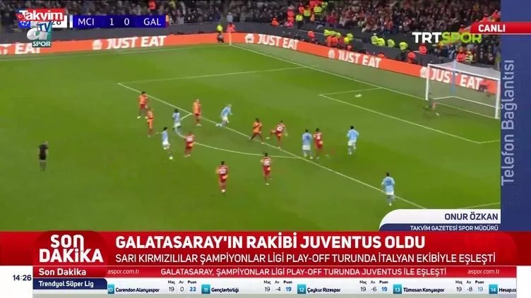 Galatasaray’ın rakibi Juventus oldu