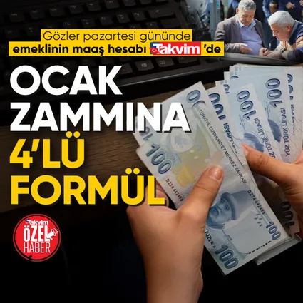 Emekli zammına 4’lü formül! TAKVİM maaşları hesapladı