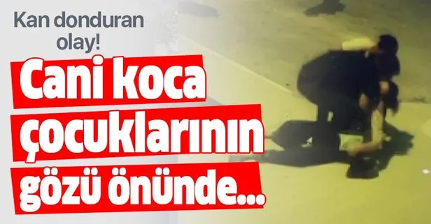 Osmaniye’de bir kişi tartıştığı eşine sokak ortasında kafa attı!