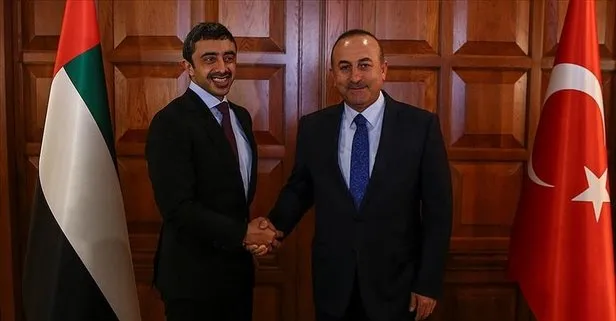 Dışişleri Bakanı Çavuşoğlu, BAE’li mevkidaşı Al Nahyan ile görüştü