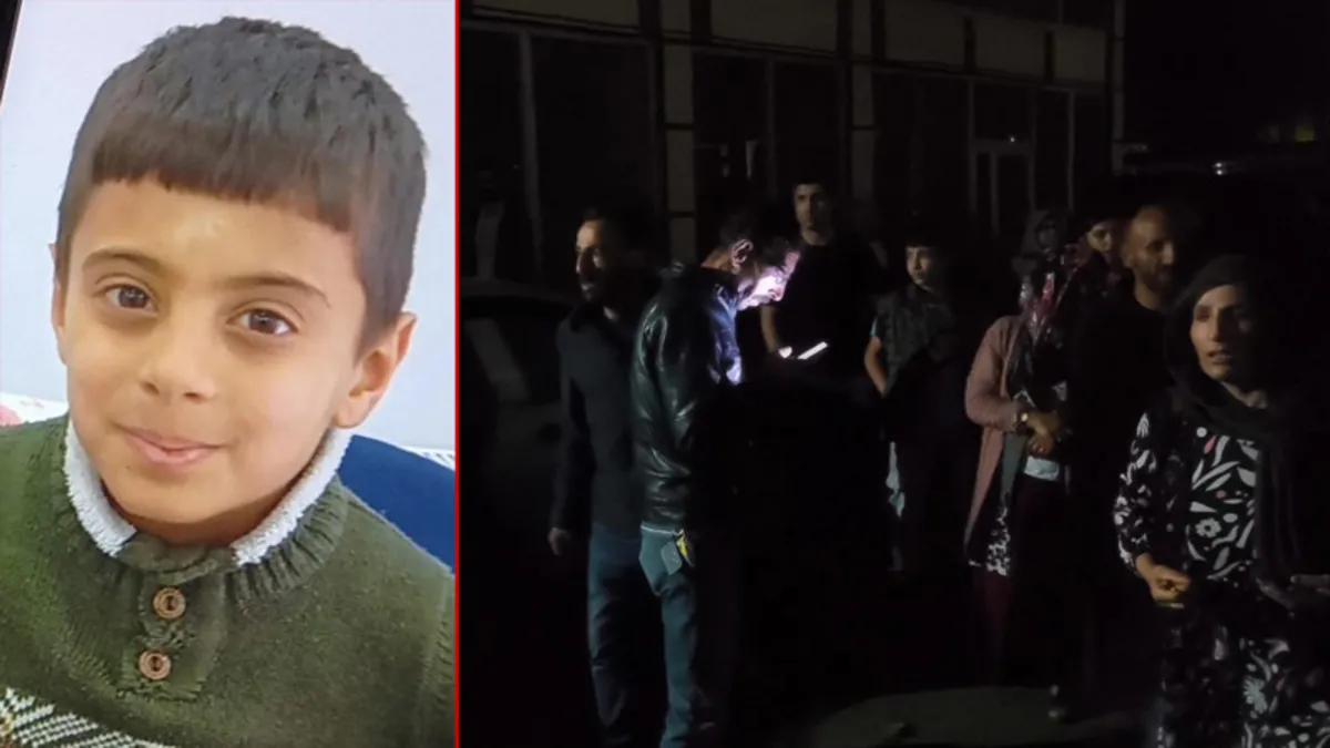 Kars'ta kaybolan 8 yaşındaki Melih bulundu
