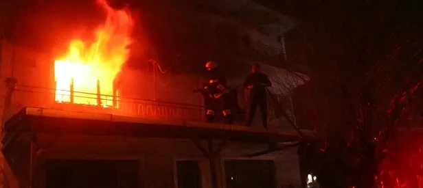 Alevleri gözyaşları içinde izlediler! Yangın paniği