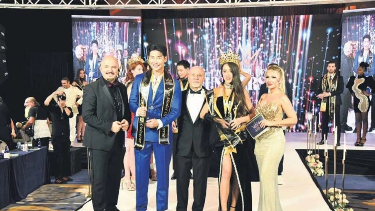 Top Model of Universe final gecesinde renkli anlar!