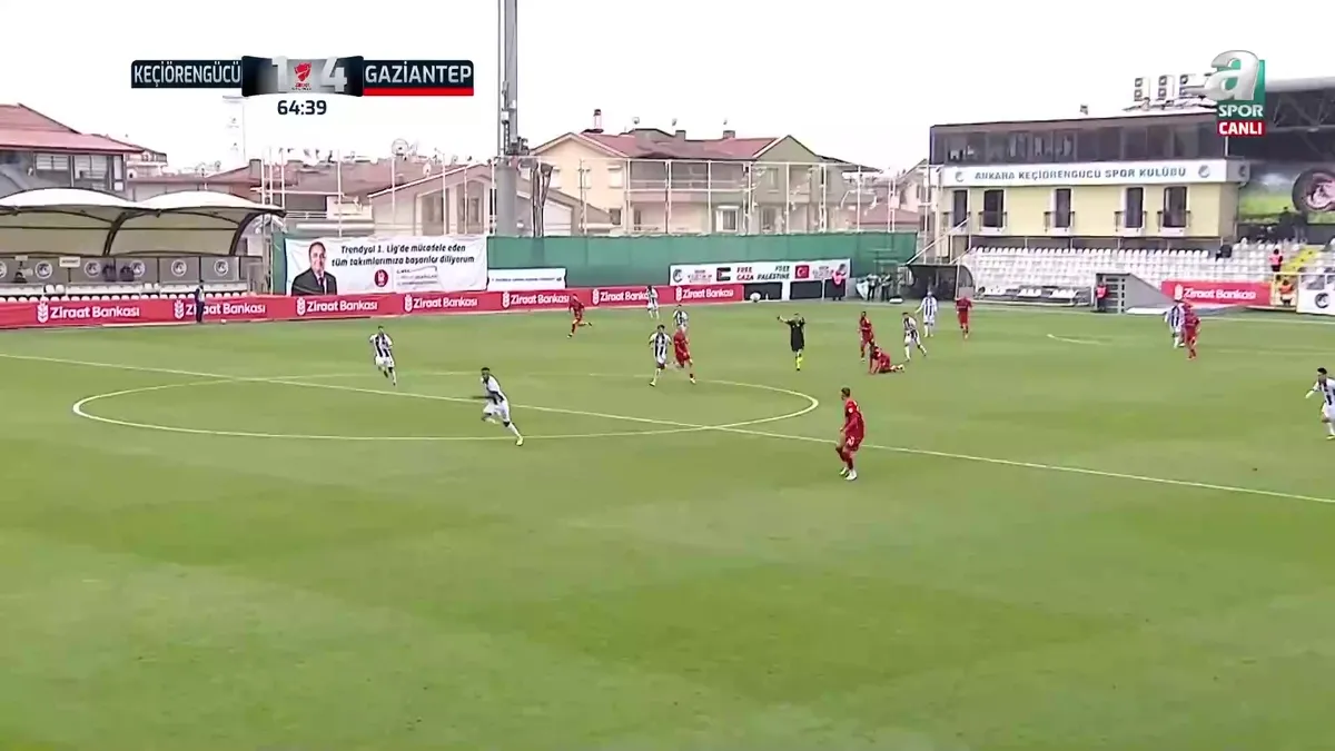 GOL | Emre Gökdemir İnşaat Ankara Keçiörengücü 1-4 Gaziantep FK