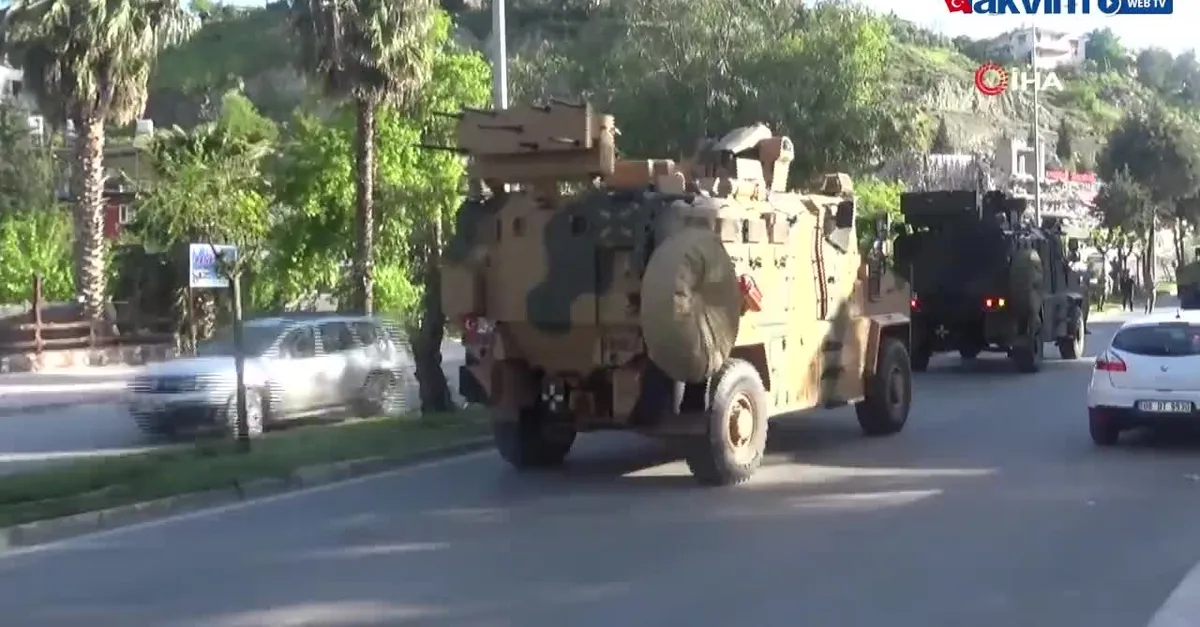 Suriye sınırına Komando ve ZPT sevkiyatı
