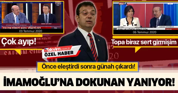 CHP'de İmamoğlu'na dokunan yanıyor! CHP'li İlhan Kesici Fatih portresi üzerinden önce eleştirdi sonra TELE1'de günah çıkardı!