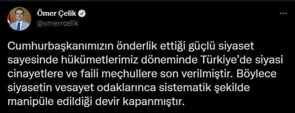 AK Parti'den Kılıçdaroğlu'nun 'siyasi cinayetler' iddiasına sert tepki: Ahlaki olmayan bir tavırdır ve sorumsuzluktur-2