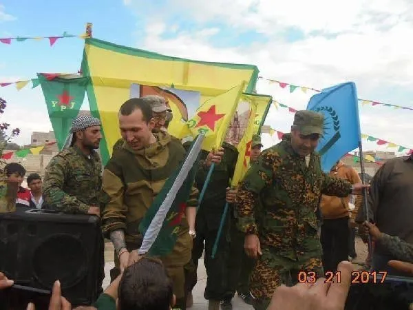 Ruslardan PKK'lılarla Nevruz kutlaması!-2