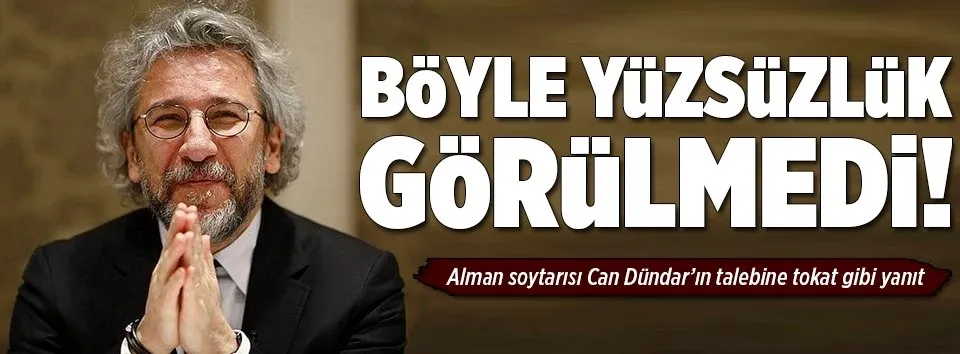 Can Dündar'a tokat gibi yanıt!