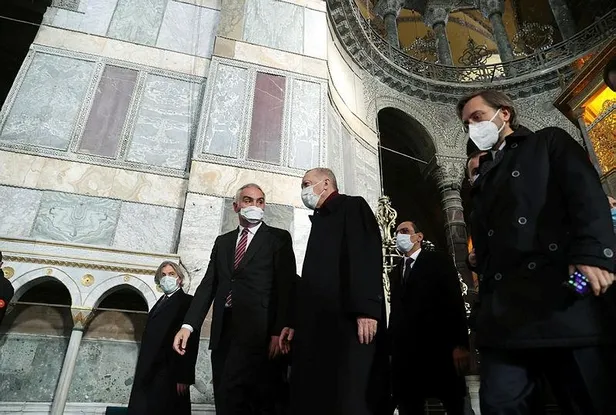 SON DAKİKA: Başkan Erdoğan'dan Ayasofya-i Kebir Cami-i Şerifi'ndeki cuma namazının ardından önemli açıklamalar-4