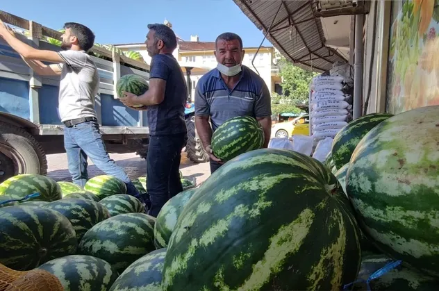 Tunceli'de organik karpuz üretildi: Hıdıroz