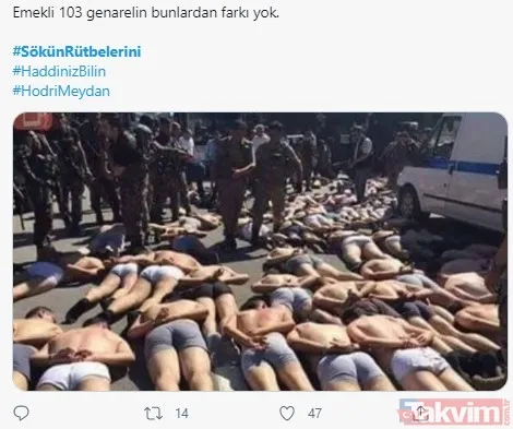 Darbe imalı bildiri yayınlayan emekli amirallere sosyal medyada tepki büyüyor! #SökünRütbelerini - 6