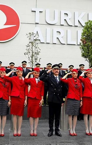 Mehmetçiğe bir selam da Türk Hava Yolları'ndan
