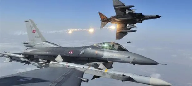 Türk jetleri 2 DAEŞ hedefini imha etti