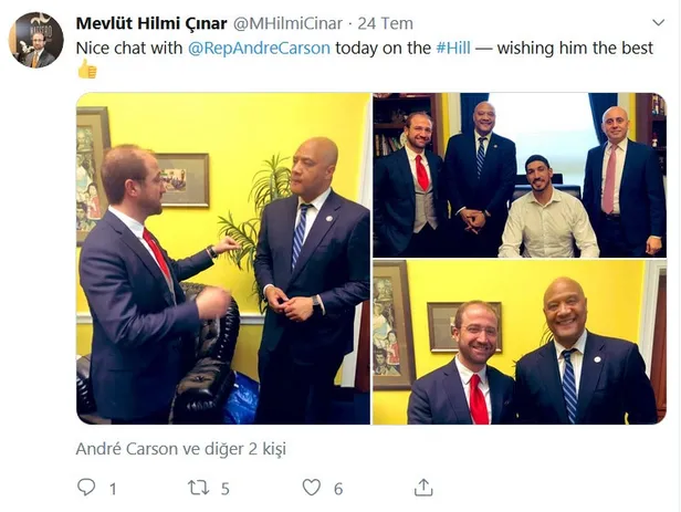 Büyük skandal! FETÖ’cü hainler Mevlüt Hilmi Çınar ve Enes Kanter ABD'li senatörlerle görüştü-3