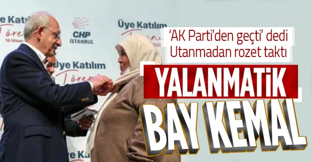 Rozetini Kemal Kılıçdaroğlu takmıştı! CHP’nin üyelik tiyatrosu yalan çıktı
