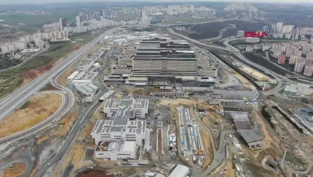 Başkan Erdoğan "Hayalim" demişti! O projede son durum havadan görüntülendi