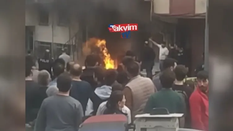 Küçükçekmece patlama haberi: Küçükçekmece doğalgaz patlaması! Bina alev aldı!