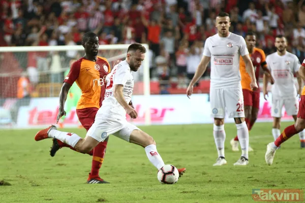 Antalyaspor: 0 - Galatasaray: 1 | Donk Galatasaray'ı ipten aldı - 14
