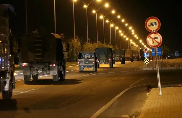 TSK'dan Suriye sınırına askeri sevkiyat - 1