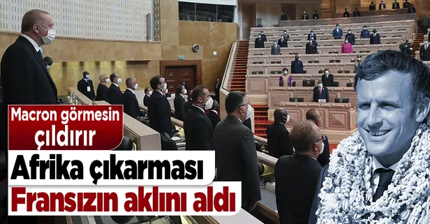 Başkan Erdoğan'ın Afrika ziyareti Fransız basınında geniş yankı uyandırdı! Türk SİHA'larına övgü dolu sözler