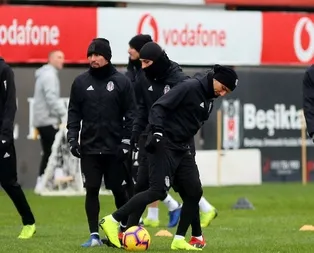 Beşiktaş’tan taktik idmanı