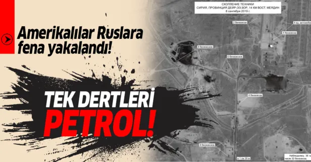Amerikalılar Ruslara fena yakalandı! Petrol çalışmaları böyle görüntülendi