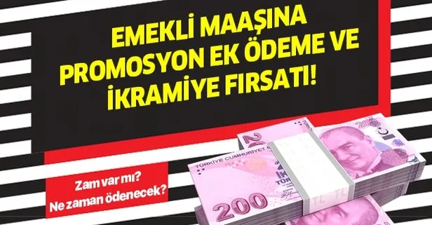 Emekli maaşı zammı, promosyon ve bayram ikramiyesi net-brüt kaç TL?