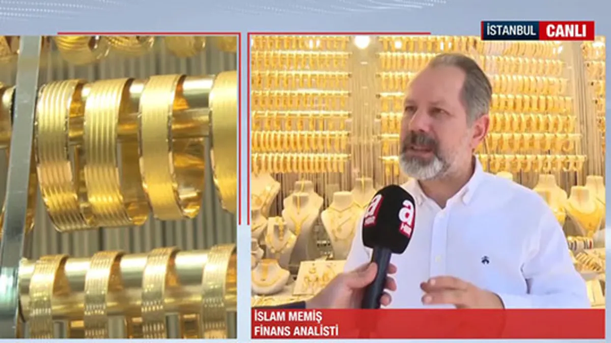 Piyasa uzmanı İslam Memiş'ten altın için kritik uyarı