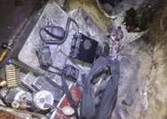 Son dakika: Teröristlerin teslim olduğu mağarada çok sayıda silah ve mühimmat ele geçirildi