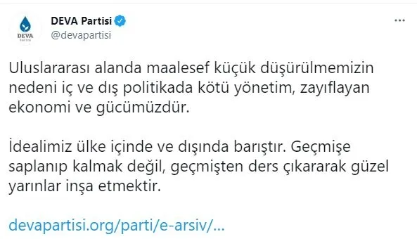 sanayi-ve-ticaret-bakani-mustafa-varanktan-deva-partisinin-soykirim-aciklamasina-tepki-ancak-mandaci-bir-kafadan-cikar-1619294443731.jpg Sanayi ve Ticaret Bakanı Mustafa Varank'tan DEVA Partisi’nin 'soykırım' açıklamasına tepki: Ancak mandacı bir kafadan çıkar-1