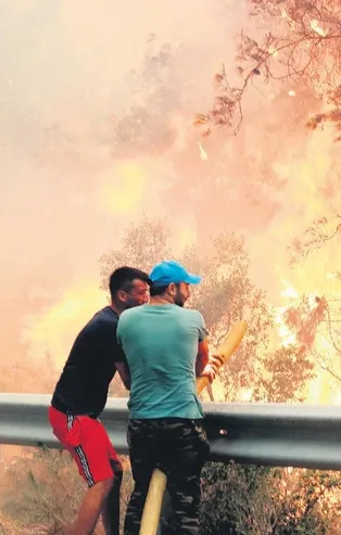 Datça, Çeşme ve Urla’da orman yangınları çıktı! İlçede bir çok ev taliye edildi