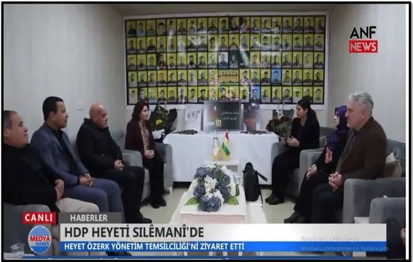 HDP'li Hüda Kaya, Hasan Özgüneş, Feleknas Uca ve Murat Çepni PKK kamplarında! Yine devleti hedef aldılar!-5