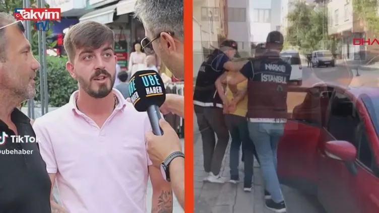Sokak röportajında 'uyuşturucu satıyorum' diyen şahıs göz altına alındı! İşte o anlar...