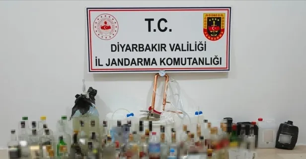 Diyarbakır’da sahte içki operasyonu! 1 kişi gözaltına alındı