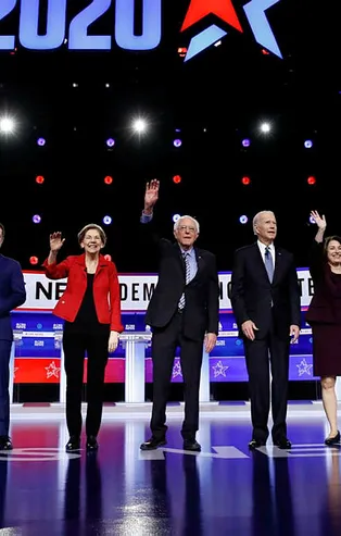 ABD'de ön seçimlere Joe Biden damga vurdu