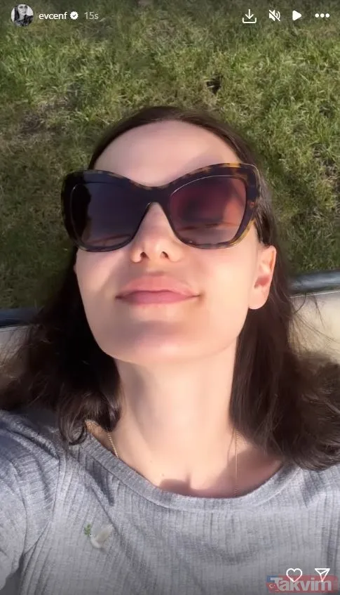 Fahriye Evcen evinin bahçesinde güneş banyosu yaptı! En cesur haliyle beğeni topladı! Burak Özçivit ile aşk yuvası dikkat çekti - 24