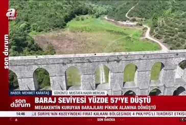 İstanbul'da baraj seviyesi yüzde 57'ye düştü