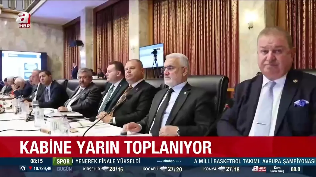 Kabine yarın toplanıyor